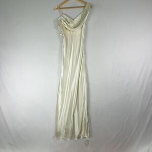 Reformation Silk Wedding Dress Gown